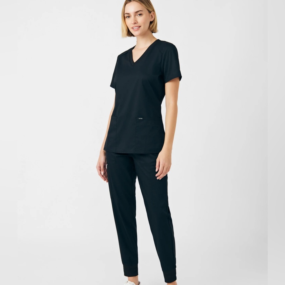 Black Scrub Set
